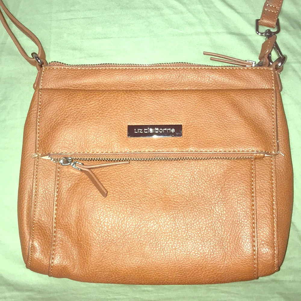 Liz Claiborne brown cross body purse/hand bag!